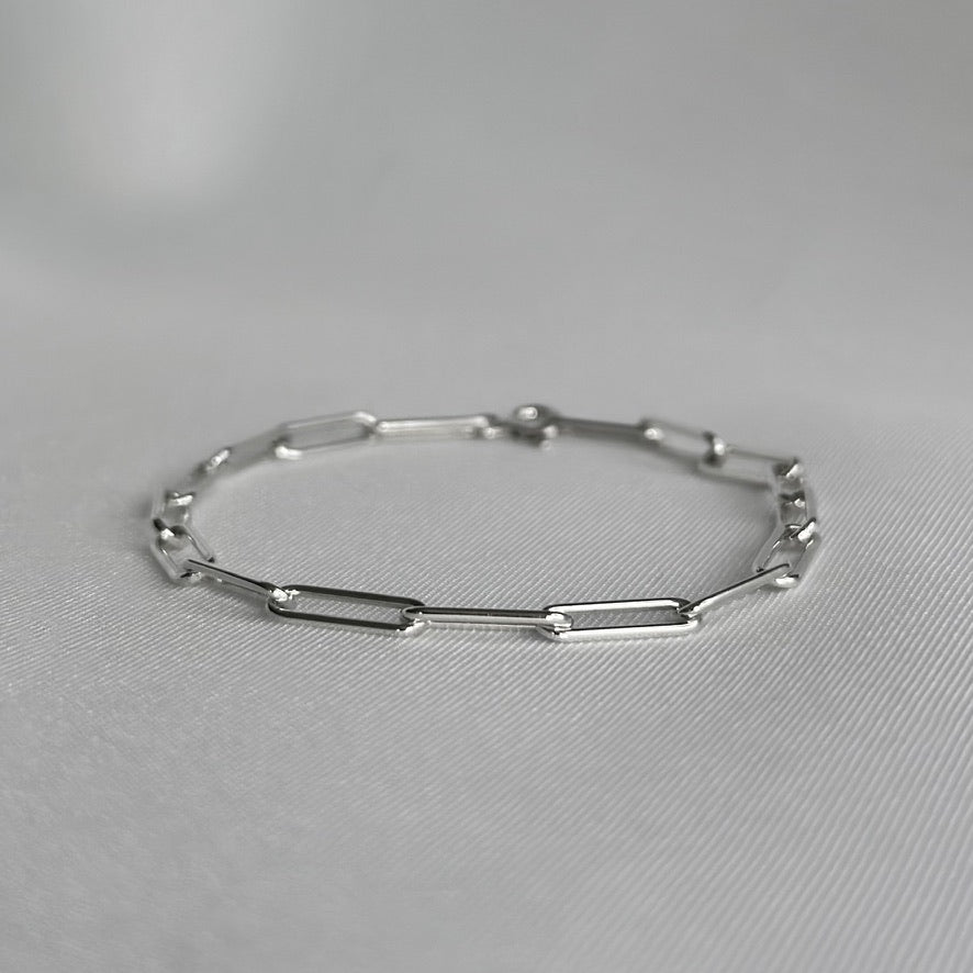 Paperclip Chain Bracelet