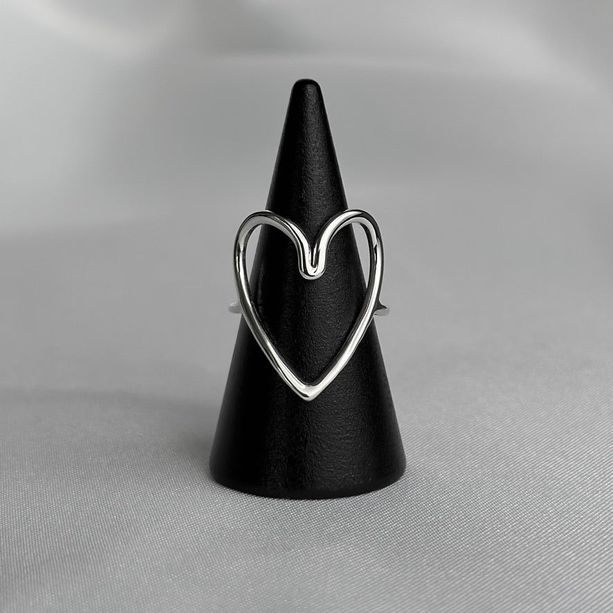 Agape Large Heart Ring