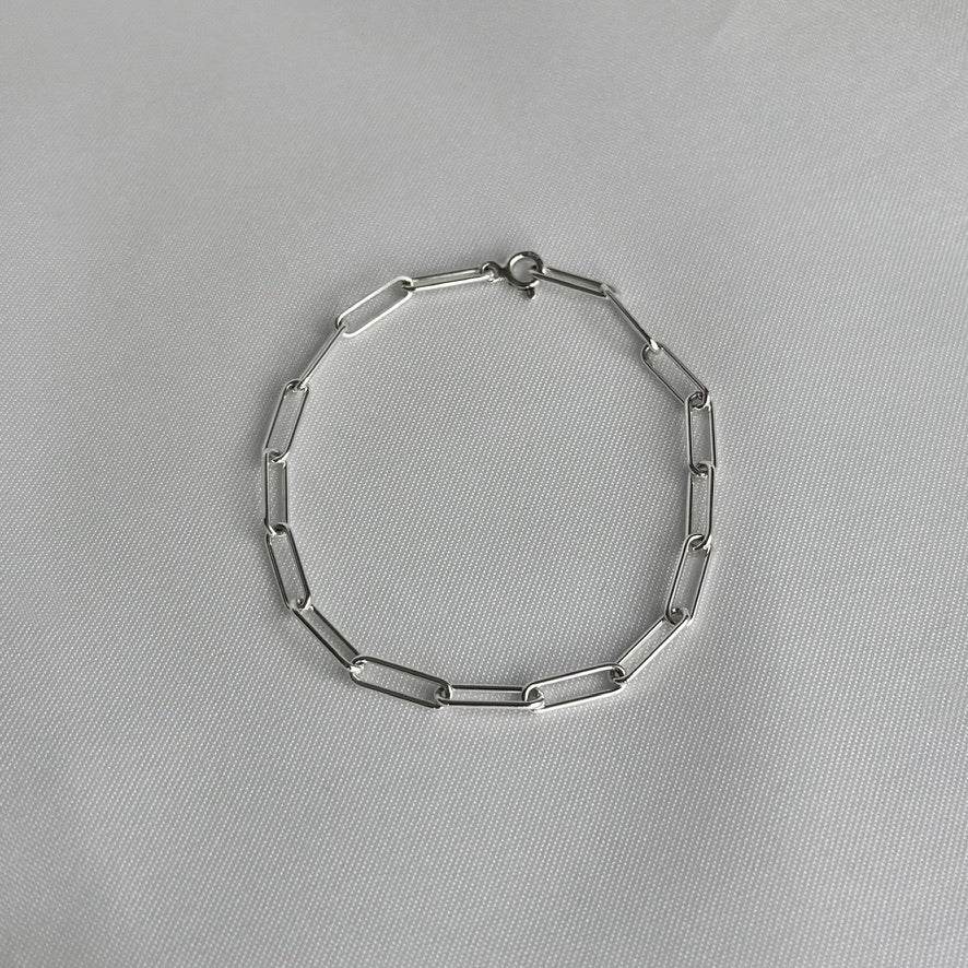 Paperclip Chain Bracelet