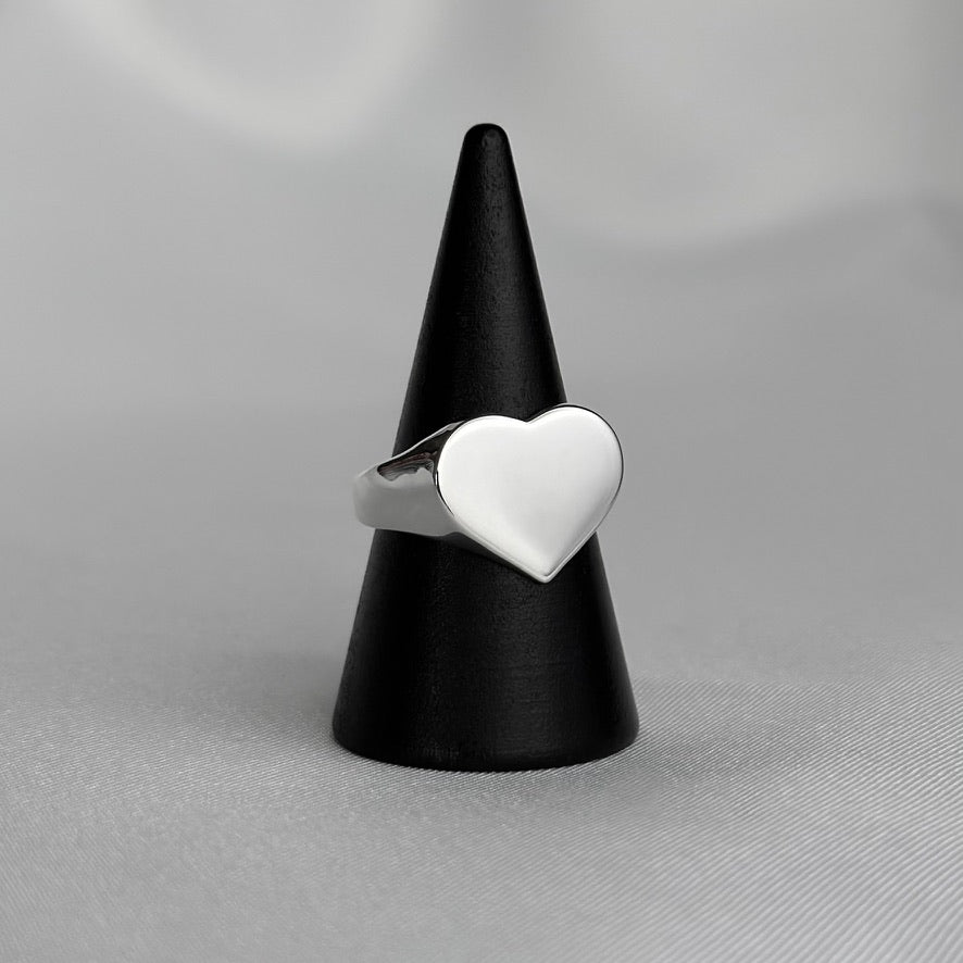 Heart Signet Ring