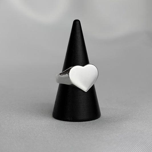 Heart Signet Ring