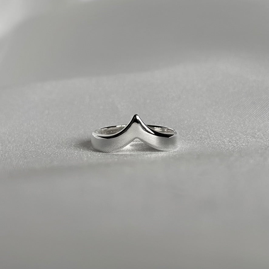 Chunky Wishbone Ring