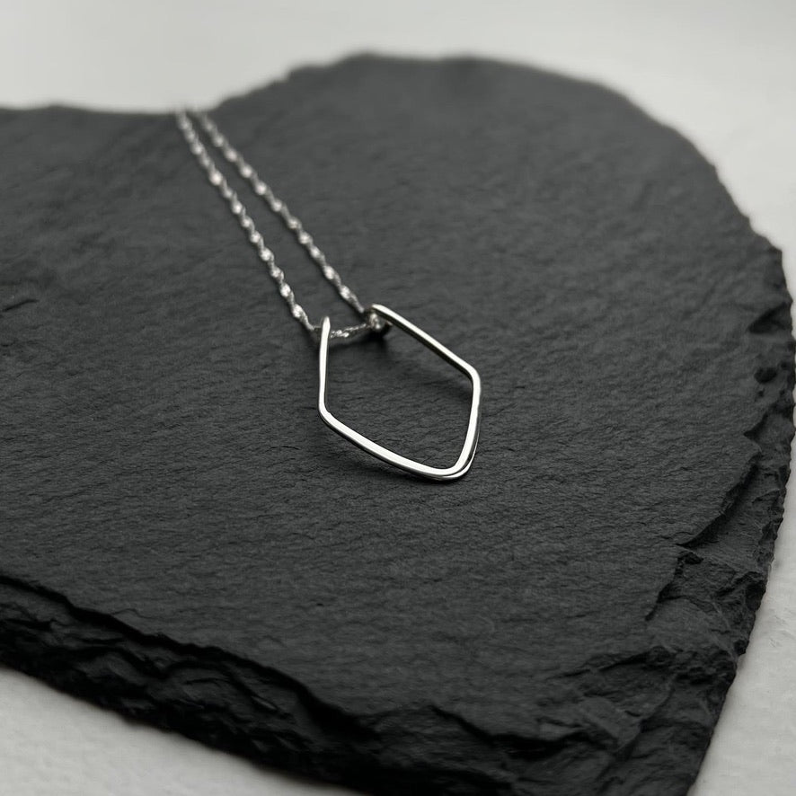 Geometric Ringholder Necklace