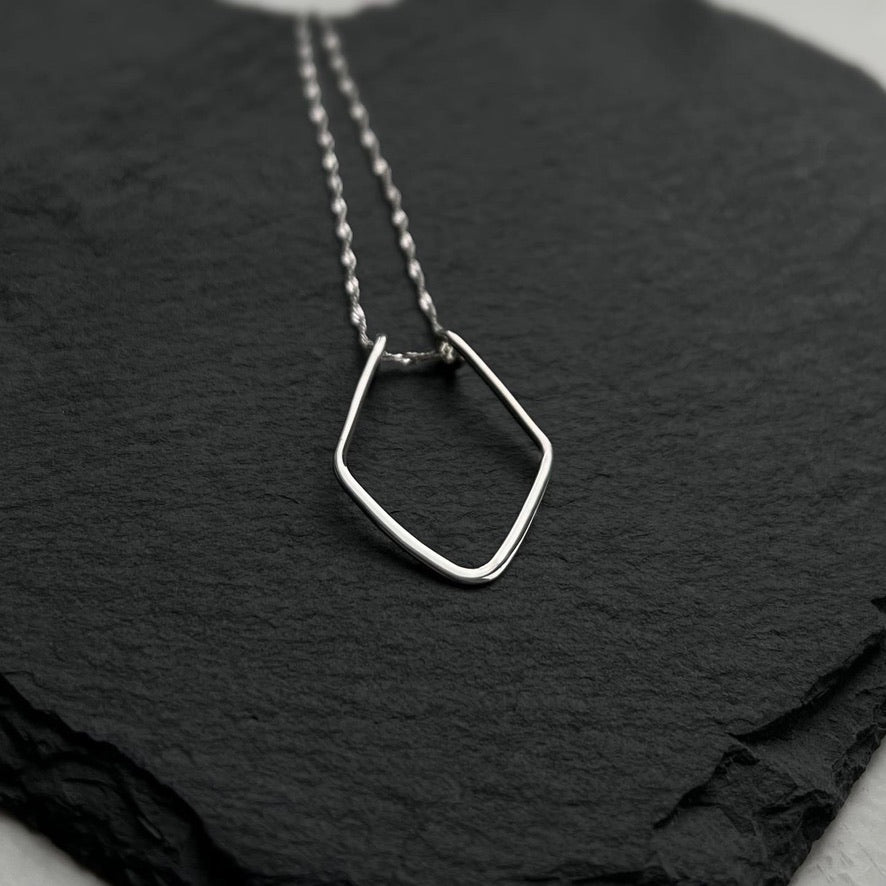 Geometric Ringholder Necklace