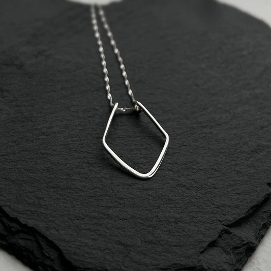 Geometric Ringholder Necklace