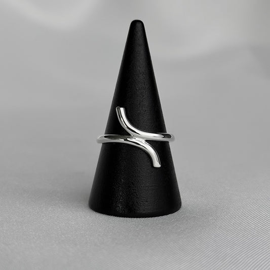 Double Wave Ring