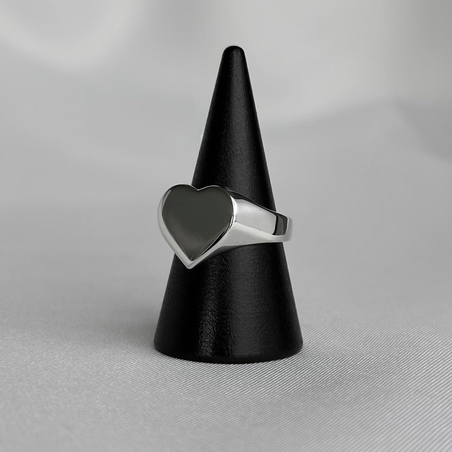 Heart Signet Ring