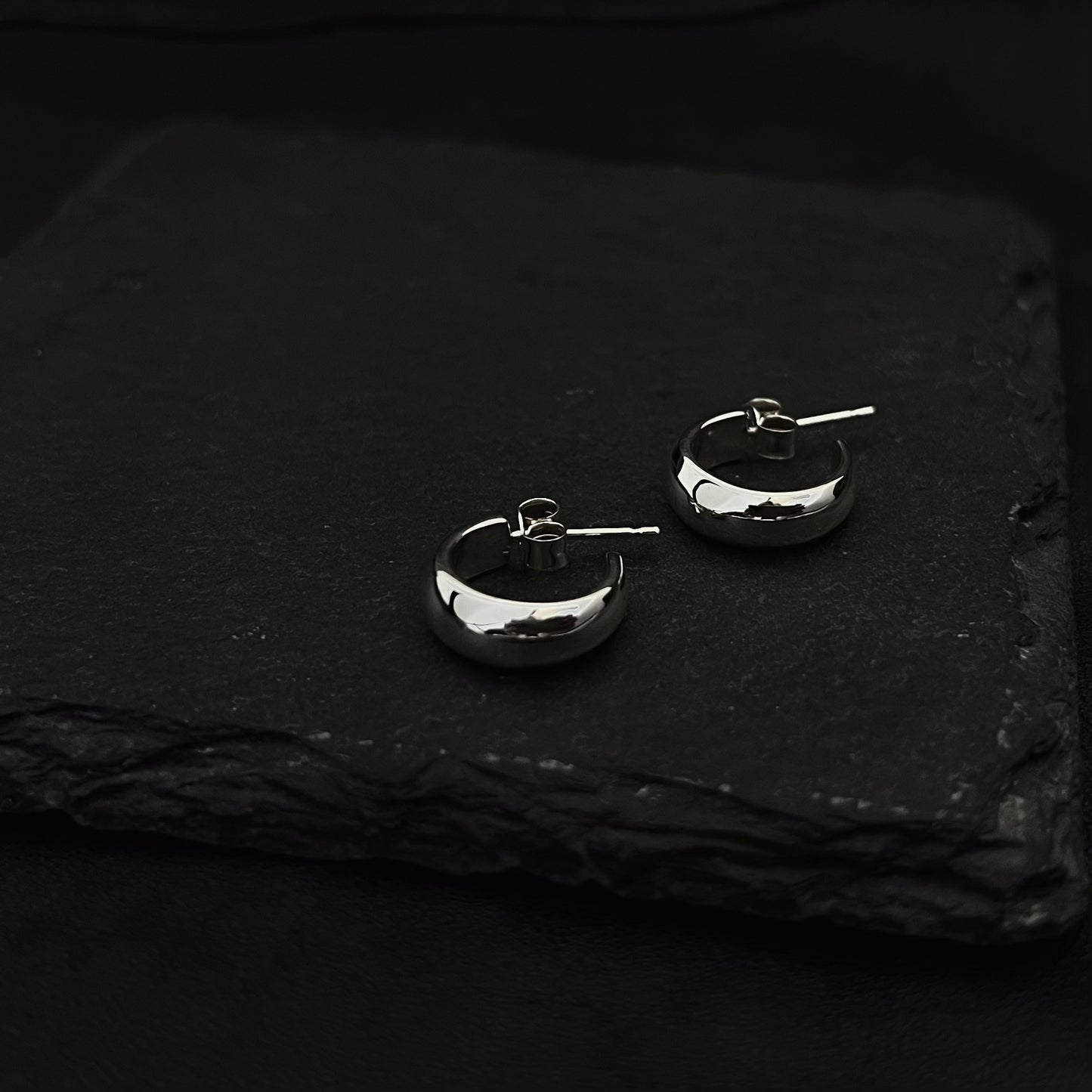 Chunky Domed Hoops