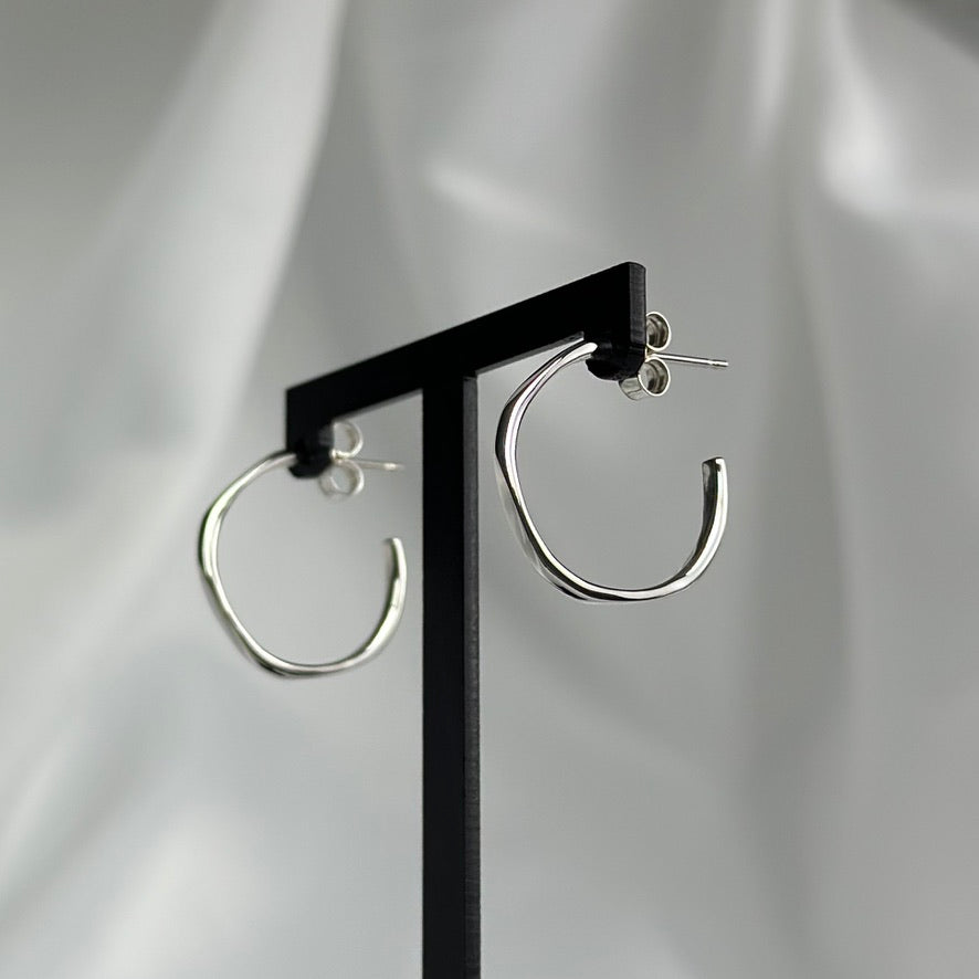 Flat Side Hoops