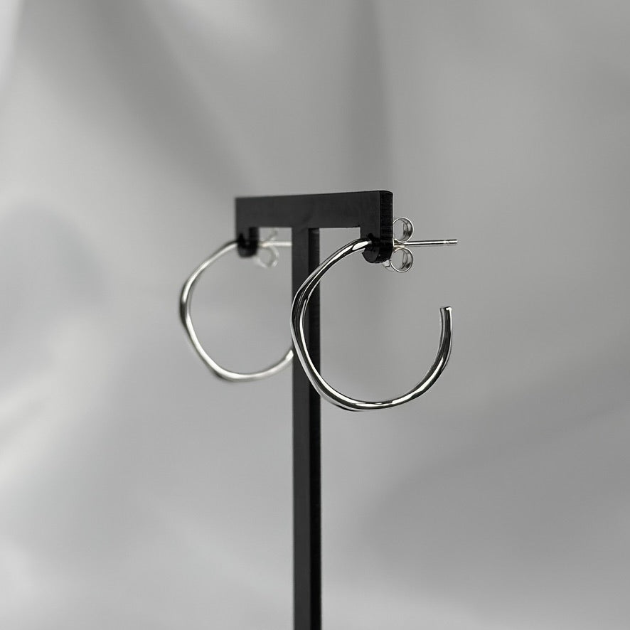 Flat Side Hoops