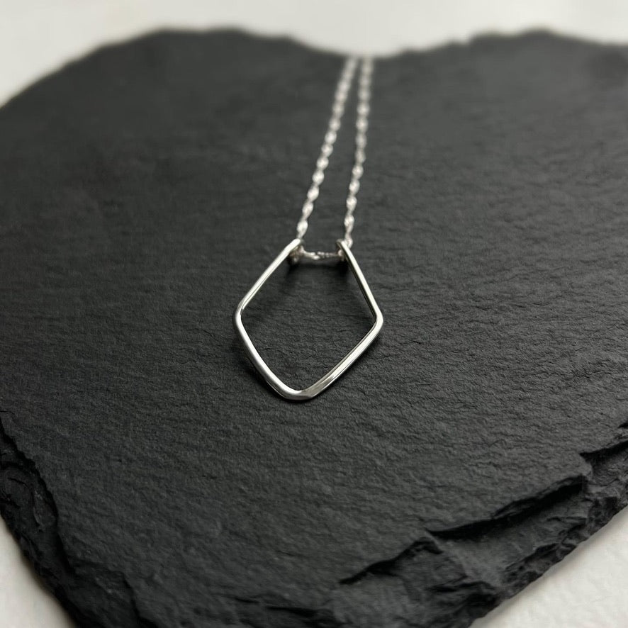 Geometric Ringholder Necklace