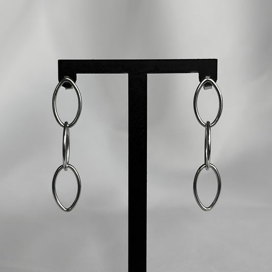 Oval Chain Studs